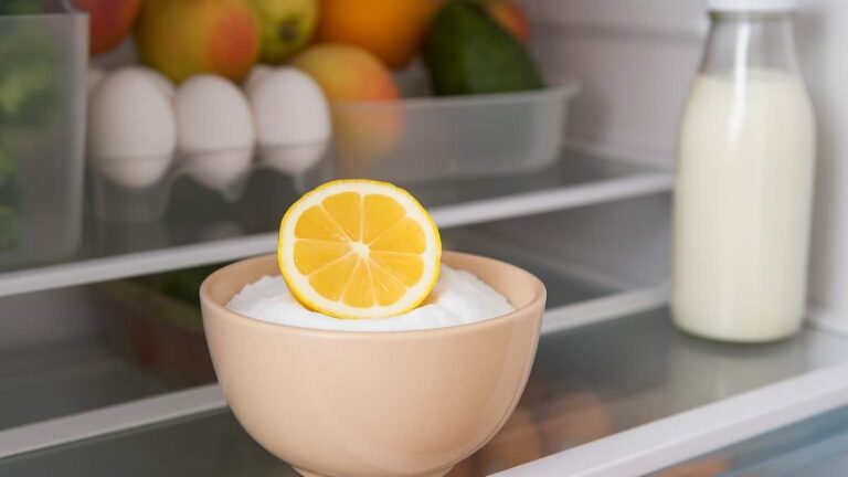 enlever mauvaise odeur frigo naturellement