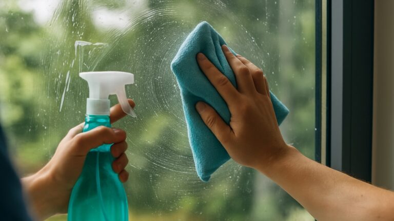 astuce pour laver les vitres sans traces