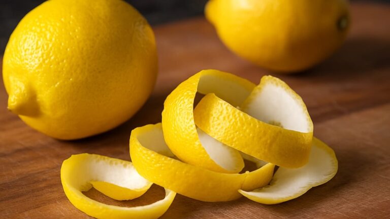 utiliser épluchures de citron nettoyage